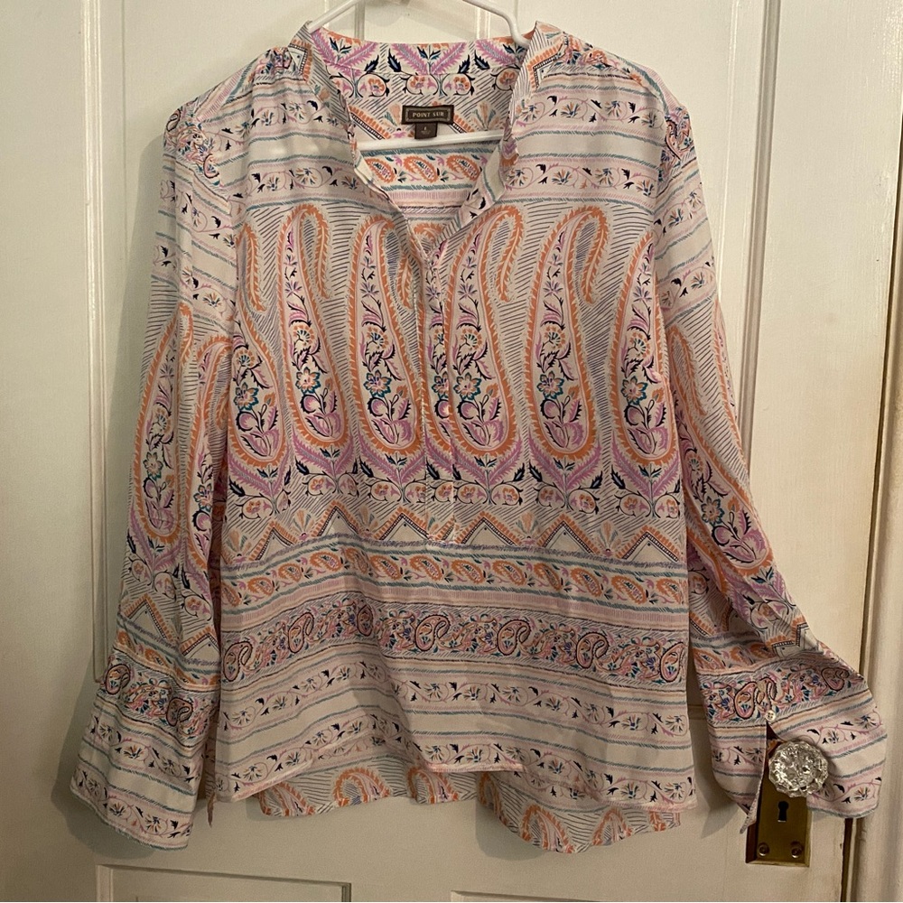J Crew Silk Blouse